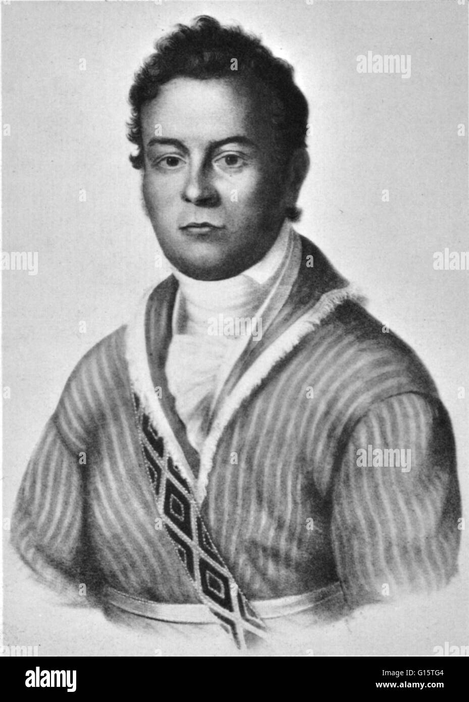 David Vann (1 gennaio 1800 - 23 dicembre 1863) era un sub-capo che è stato nominato Tesoriere della nazione Cherokee nel 1839, 1843, 1847 e 1851. Egli era il nipote del Cherokee chief James Vann e cugino di primo grado di Giuseppe Vann. Egli è stato un membro del Foto Stock