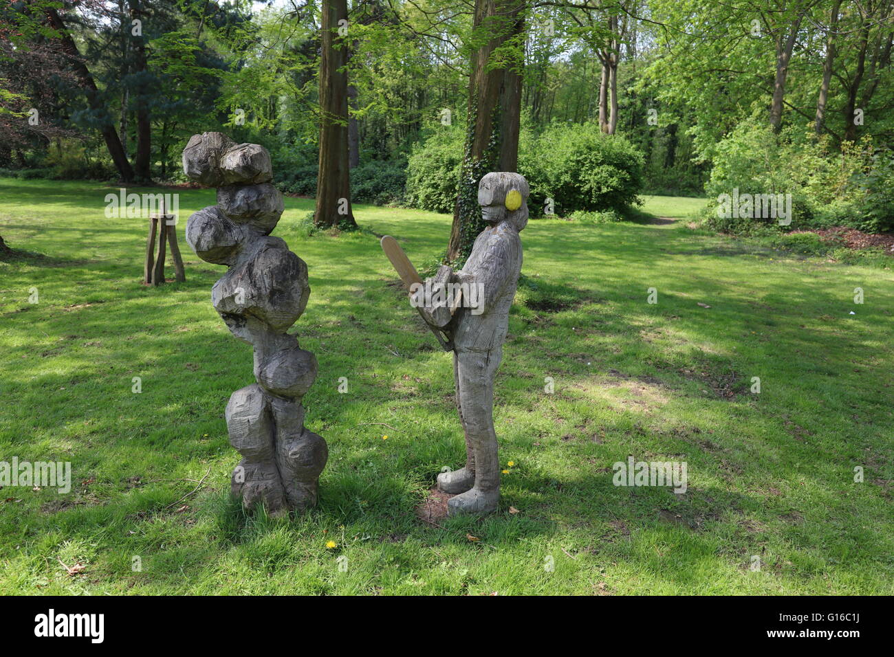 Stammheim schlosspark, Colonia Germania Foto Stock