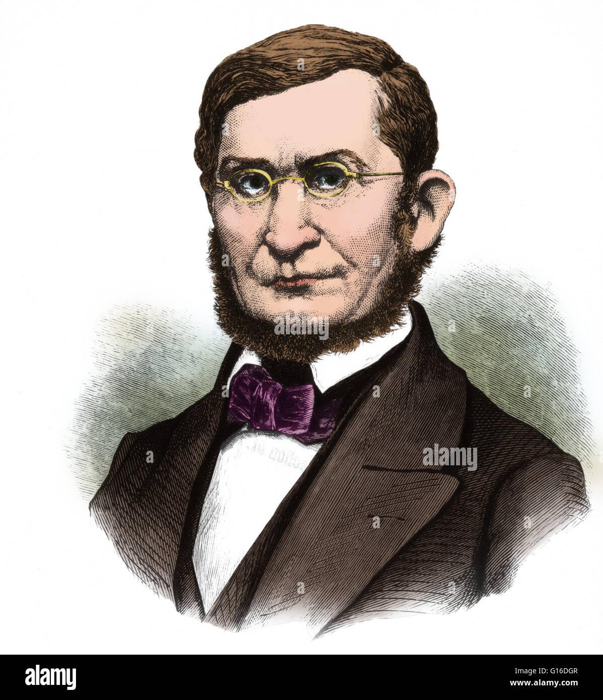 John Hughling Jackson (1835-1911) era un neurologo inglese. Egli è ricordato per i suoi contributi seminale per la diagnosi e la comprensione di epilessia in tutte le sue forme e complessità. Il suo nome è attaccato eponymously alla caratteristica 'mar Foto Stock