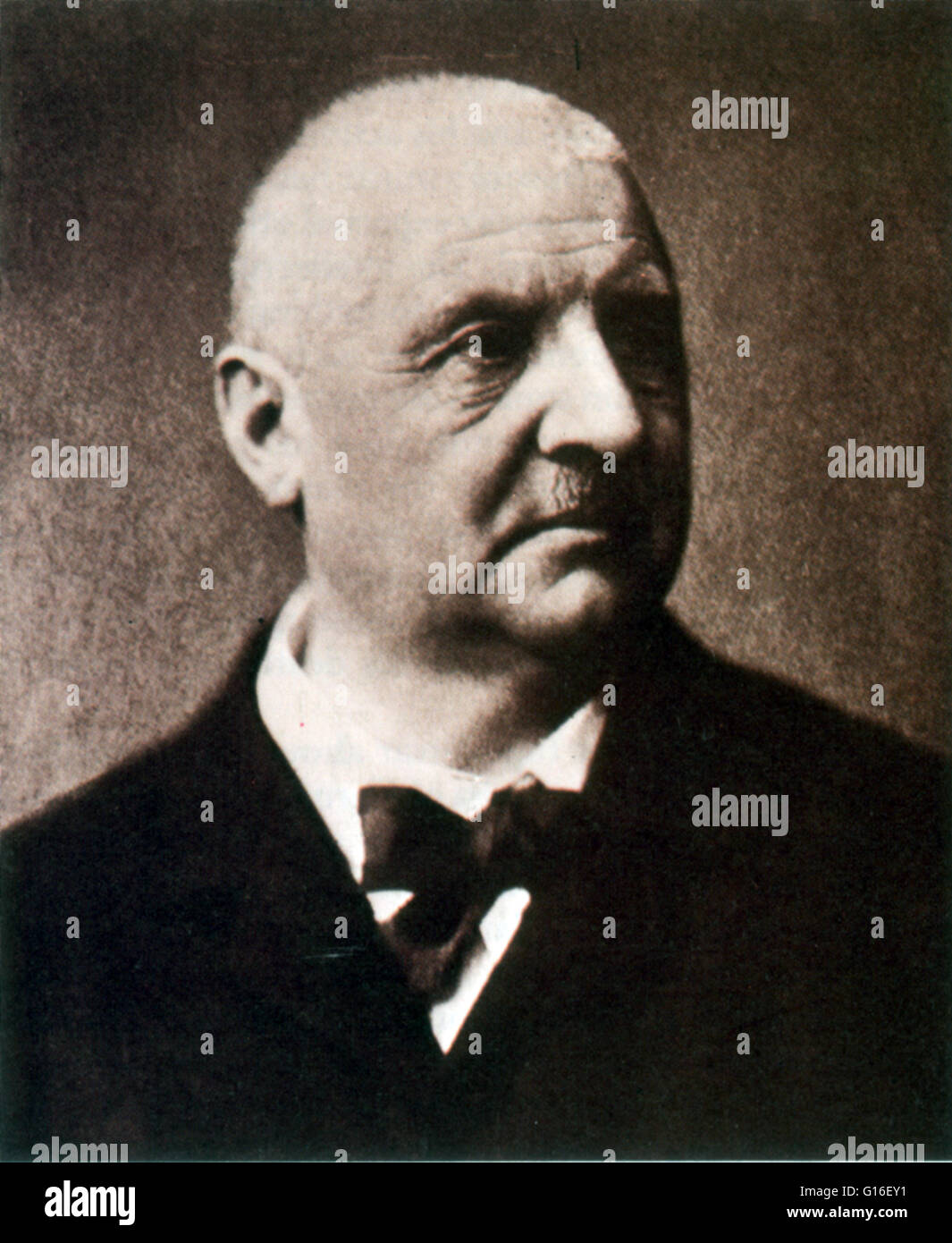 Anton Bruckner (4 settembre 1824 - 11 ottobre 1896) era un compositore austriaco noto per le sue sinfonie, masse e mottetti. Il primo è considerato emblematico della fase finale del romanticismo Austro-German a causa del loro ricco linguaggio armonico, stron Foto Stock