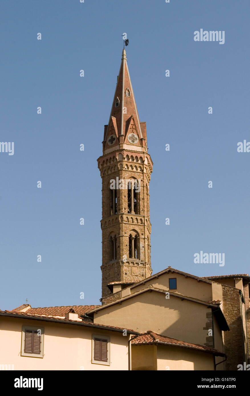 Badia Fiorentina chiesa, Firenze, Italia Foto Stock
