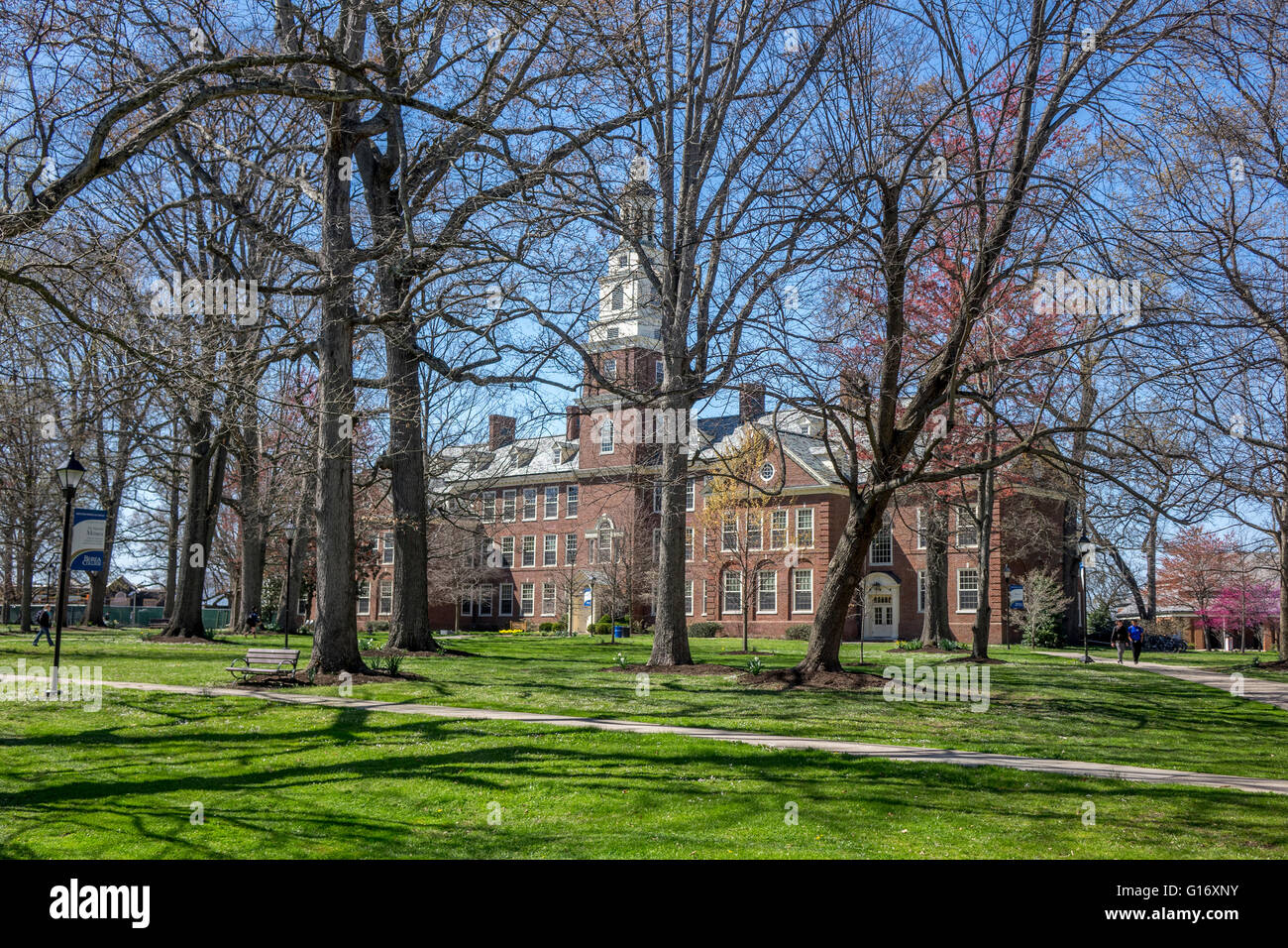 Il trasportatore esterno dell'edificio sul Berea College Campus In Berea, Kentucky Berea College è una delle arti liberali College di lavoro Foto Stock