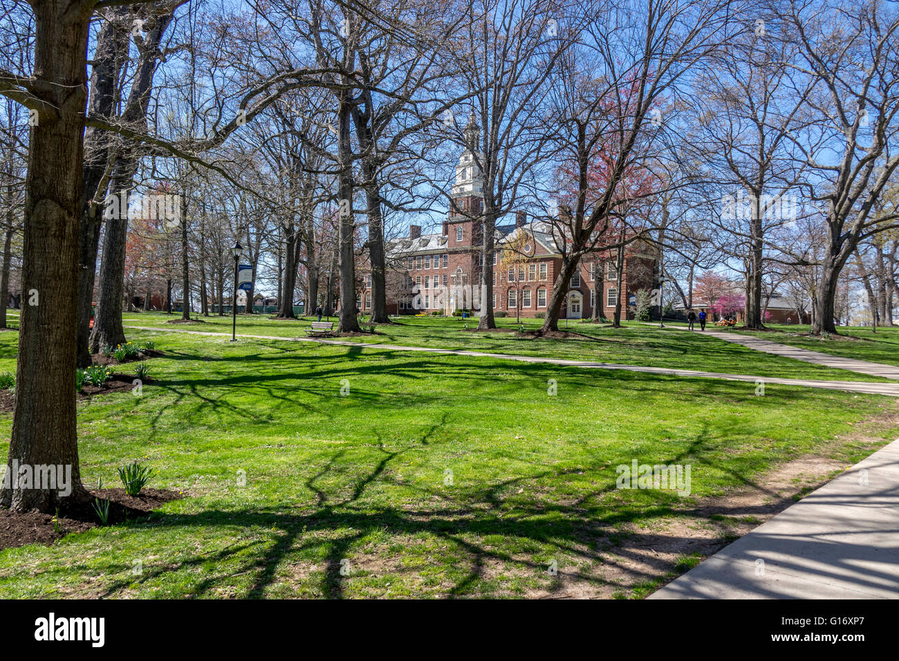 Il trasportatore esterno dell'edificio sul Berea College Campus In Berea, Kentucky Berea College è una delle arti liberali College di lavoro Foto Stock