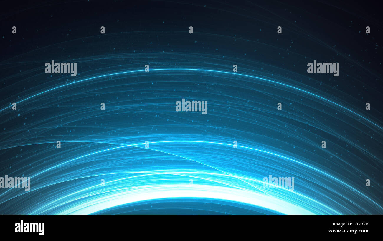 Dark Sci-Fi linee Foto Stock