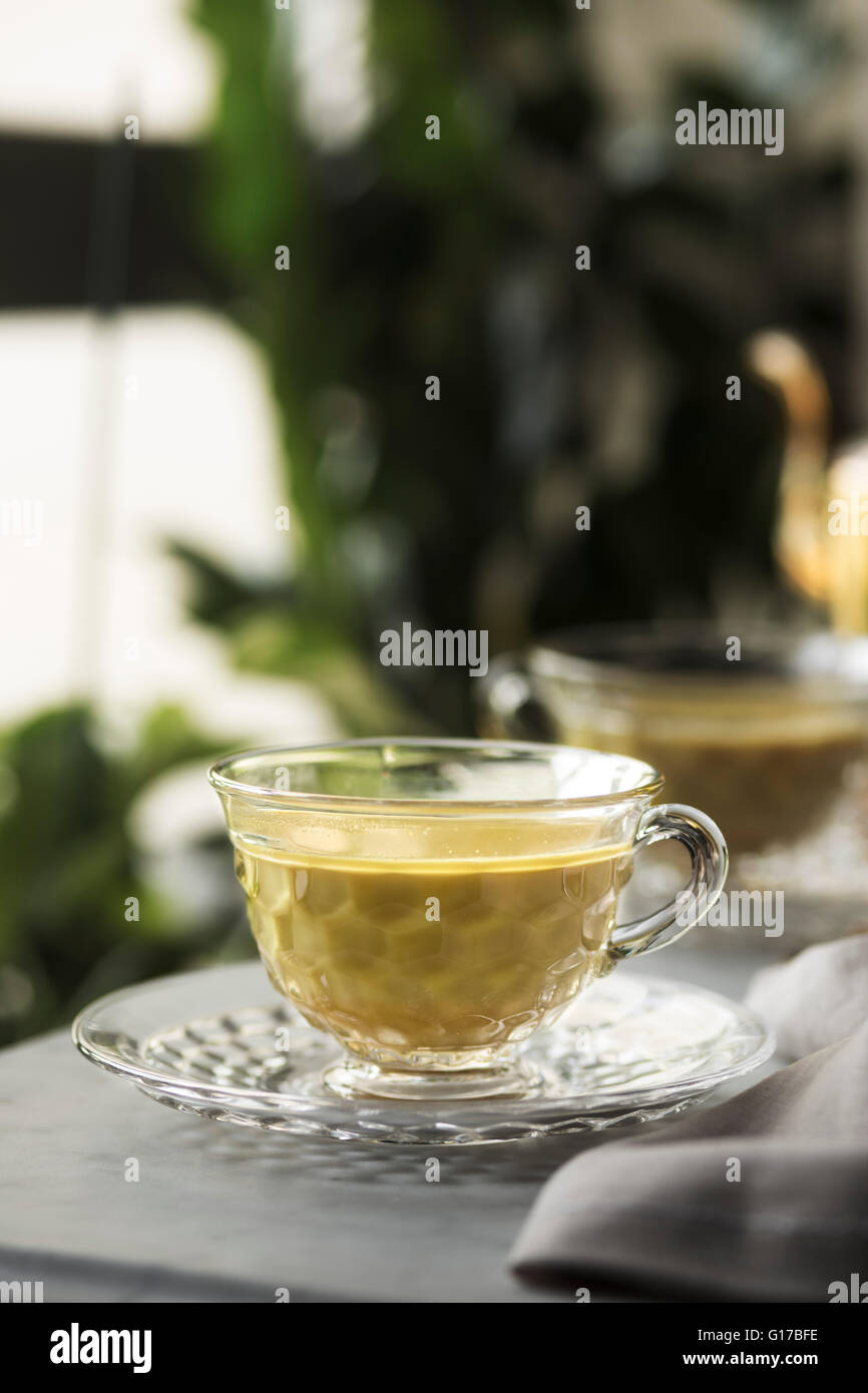 Curcuma latte Foto Stock