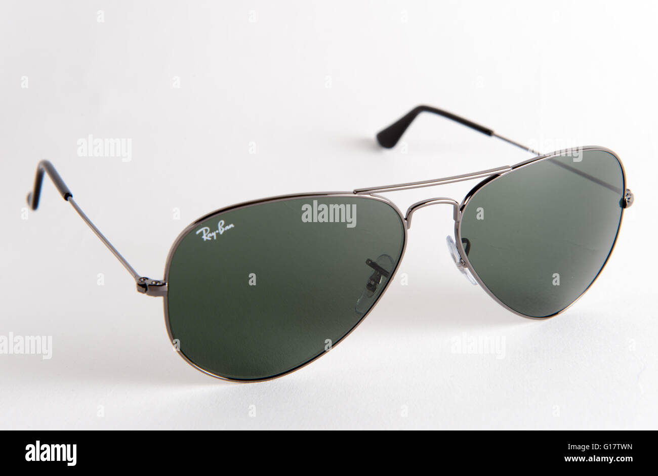 Classic Ray Ban Aviator occhiali da sole Foto Stock