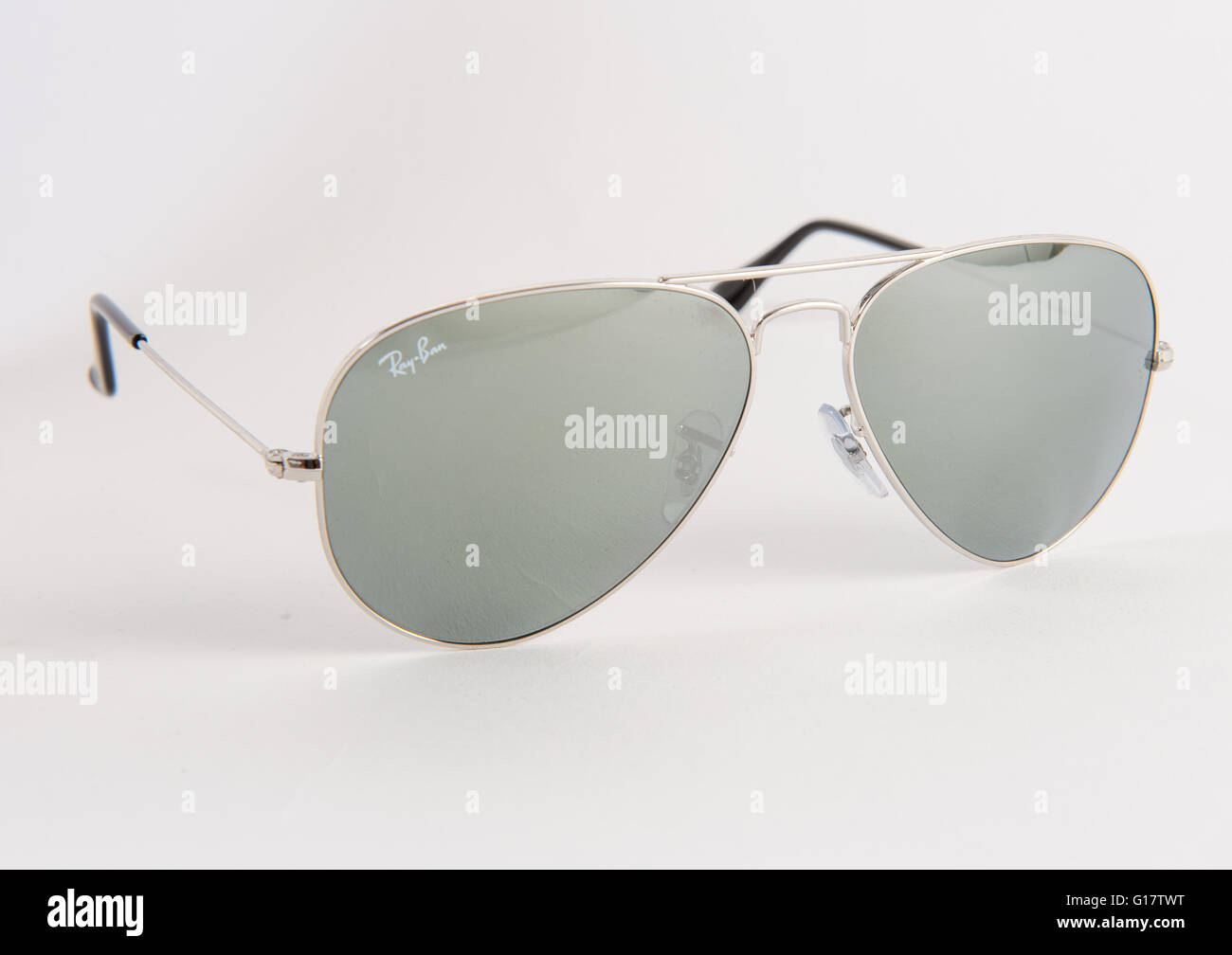 Classic Ray Ban Aviator occhiali da sole Foto Stock