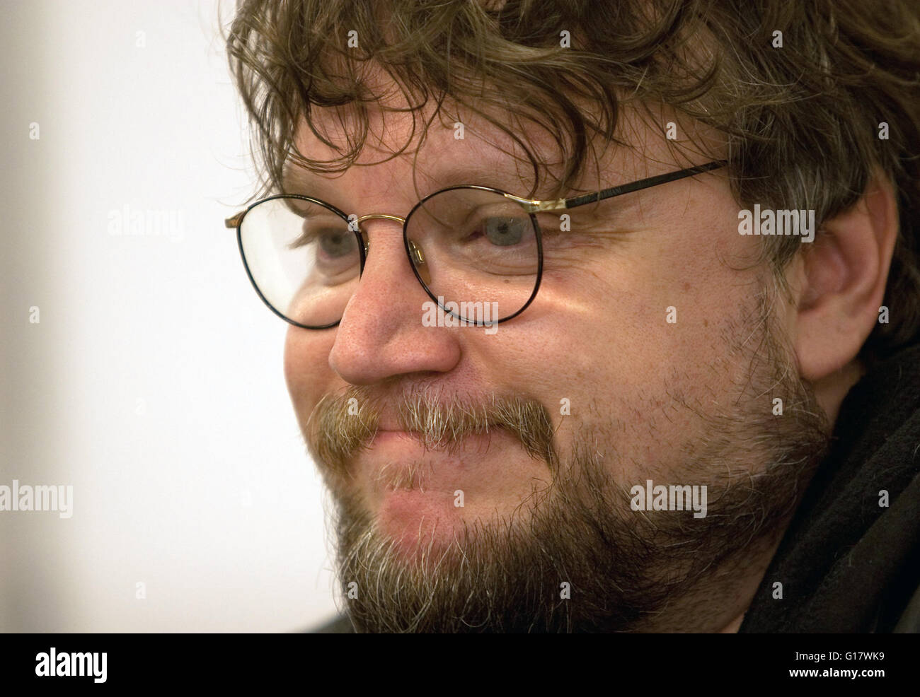 Direttore messicano Guillermo del Toro in Londra Foto Stock