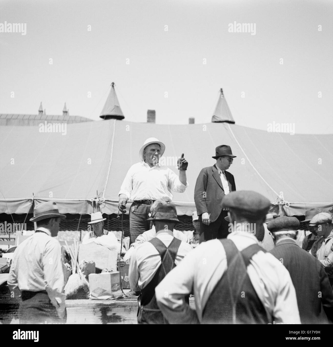 Fattoria d'Aste, Kearney, Nebraska, Stati Uniti d'America, Arthur Rothstein per la Farm Security Administration, Maggio 1936 Foto Stock