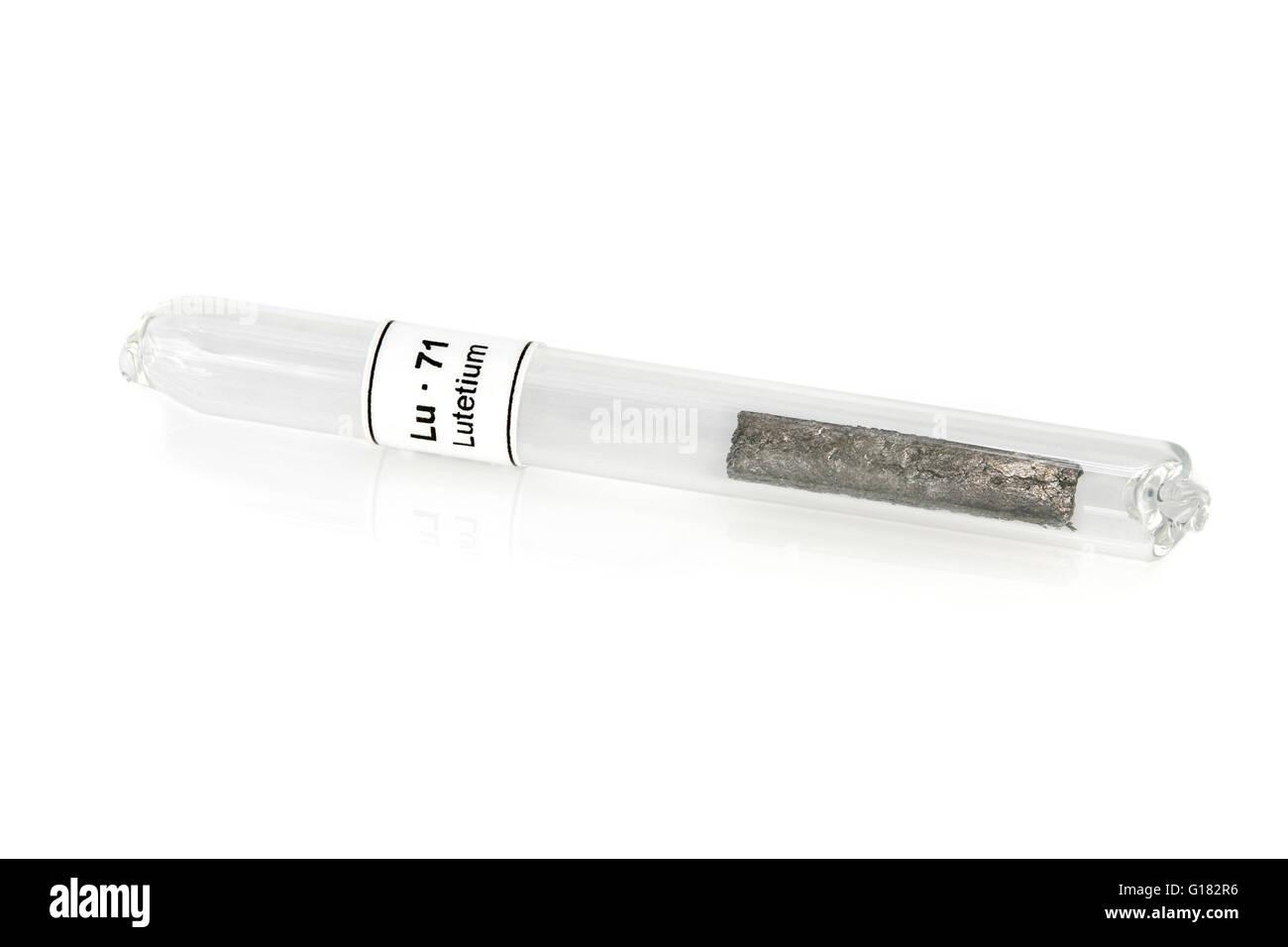 Lutezio, Terre Rare elemento chimico, Lu-71 Foto Stock