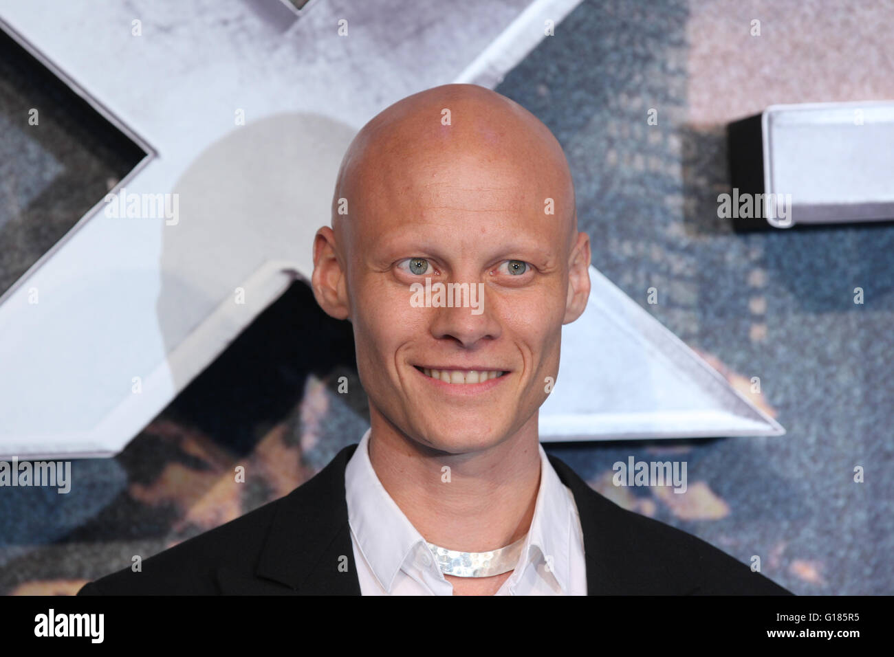 Londra - 9 Maggio 2016: Tomas Lemarquis assiste gli X-Men: Apocalisse - REGNO UNITO lo screening della ventola al BFI IMAX Foto Stock
