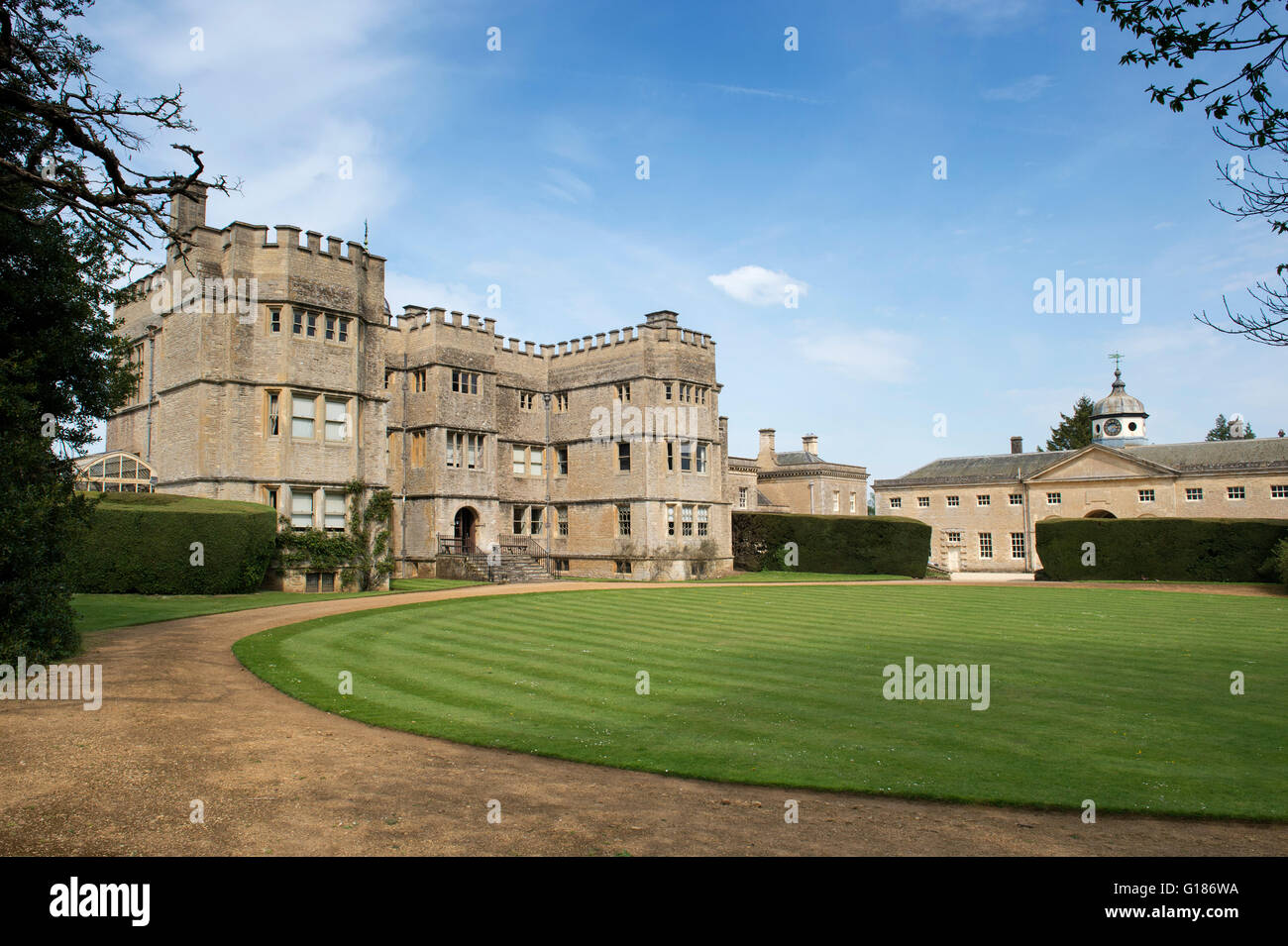 Rousham Casa e giardino. Oxfordshire, Inghilterra Foto Stock