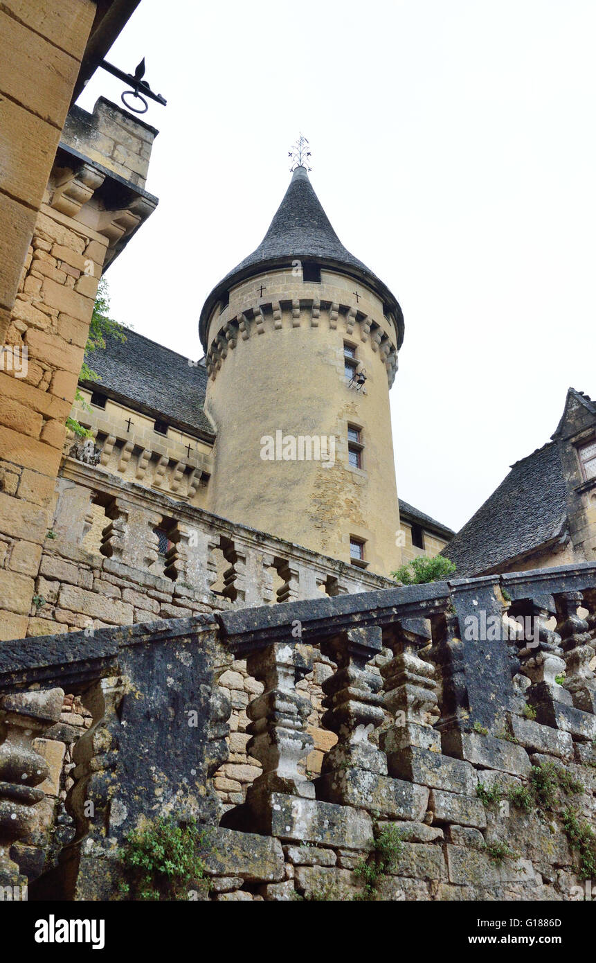Chateau de Puymartin Foto Stock