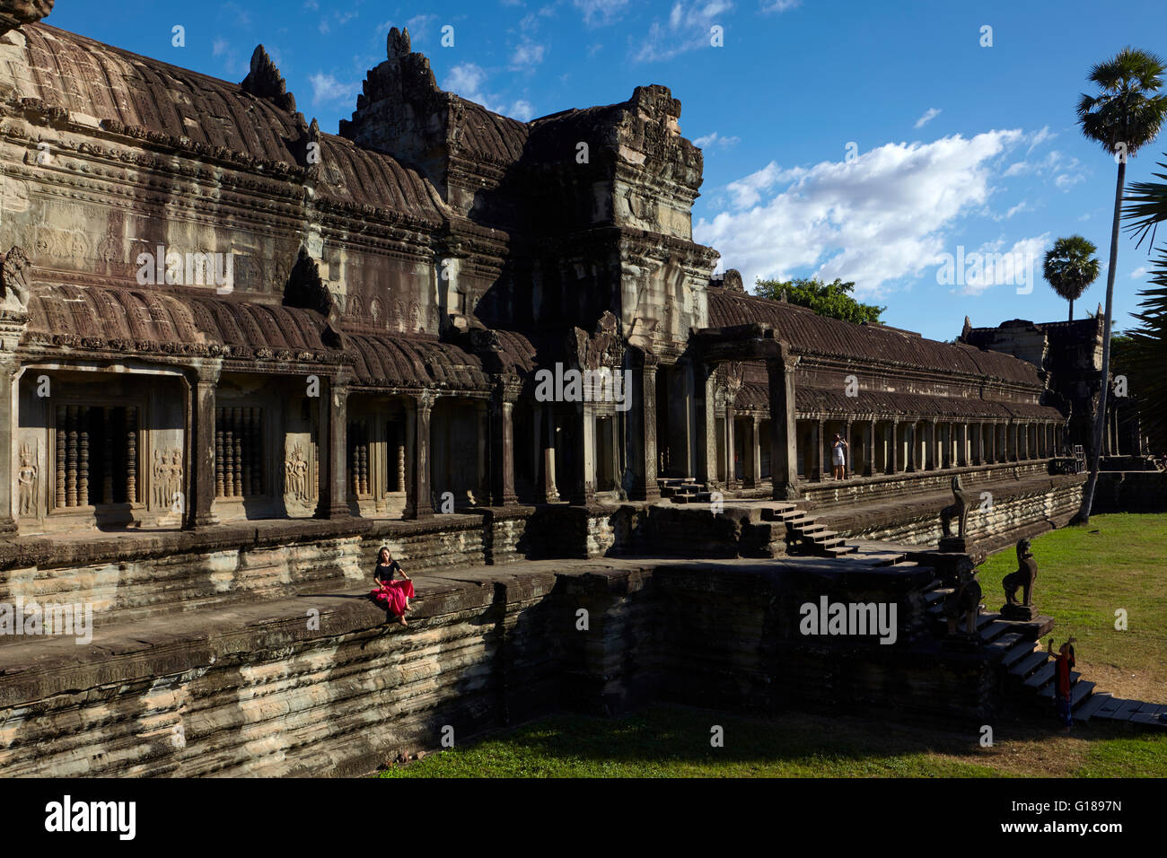 Angkor Wat, Siem Reap, Cambogia Foto Stock