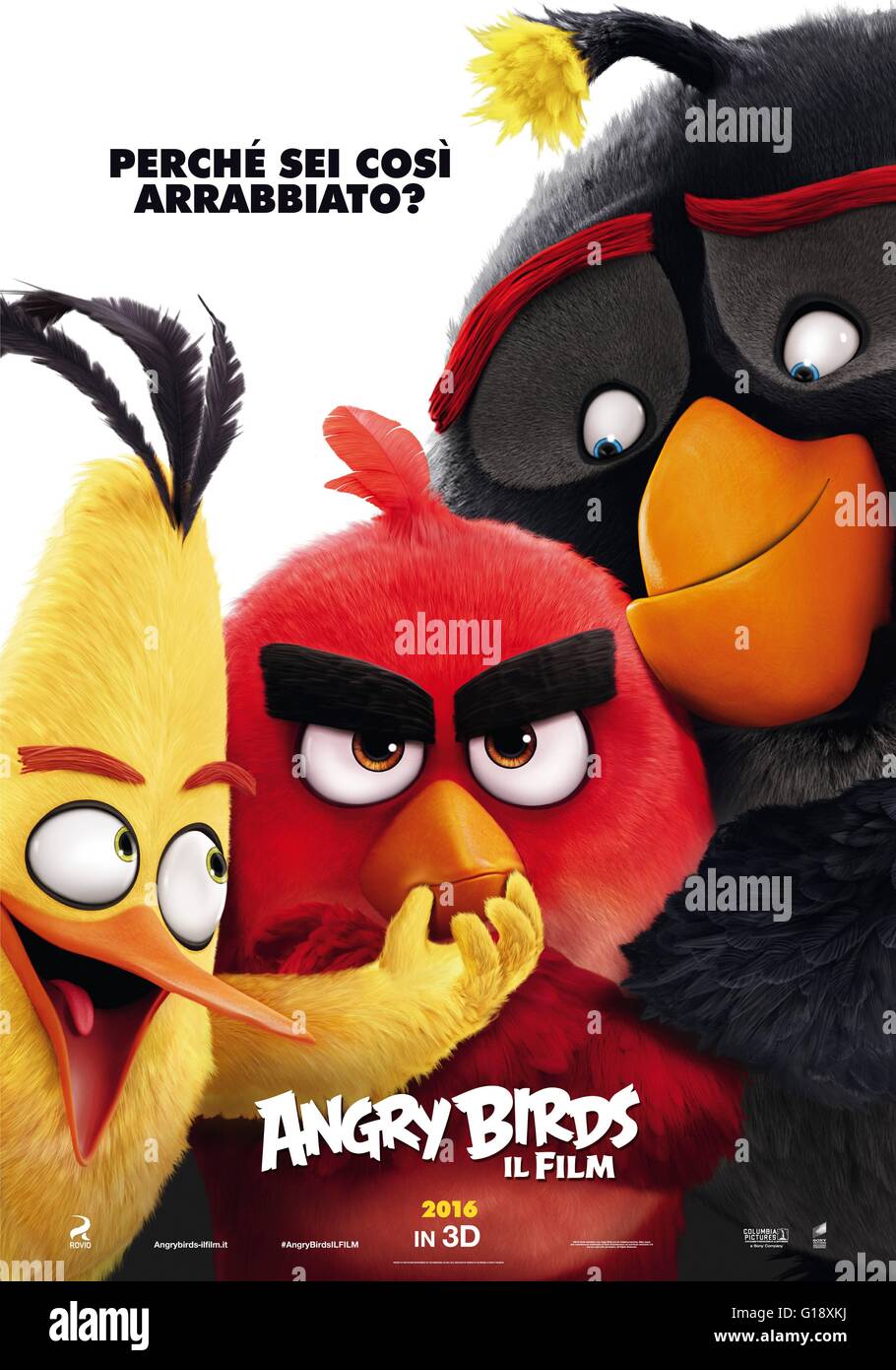 Data di rilascio: maggio 20, 2016 Titolo: Angry Birds Movie Studio: Columbia Pictures Regista: Clay Kaytis, Fergal Reilly trama: scopri perché gli uccelli sono così arrabbiato. Quando un'isola popolata da felice, flightless uccelli è visitato da misterioso verde piggies, è fino a tre improbabile emarginati, rosso, il mandrino e la bomba, per capire che i maiali sono fino a foto: Mandrino (Josh Gad), Rosso (Jason Sudeikis), bomba (Danny McBride) (credito Immagine: c Columbia Pictures/Entertainment Pictures/) Foto Stock