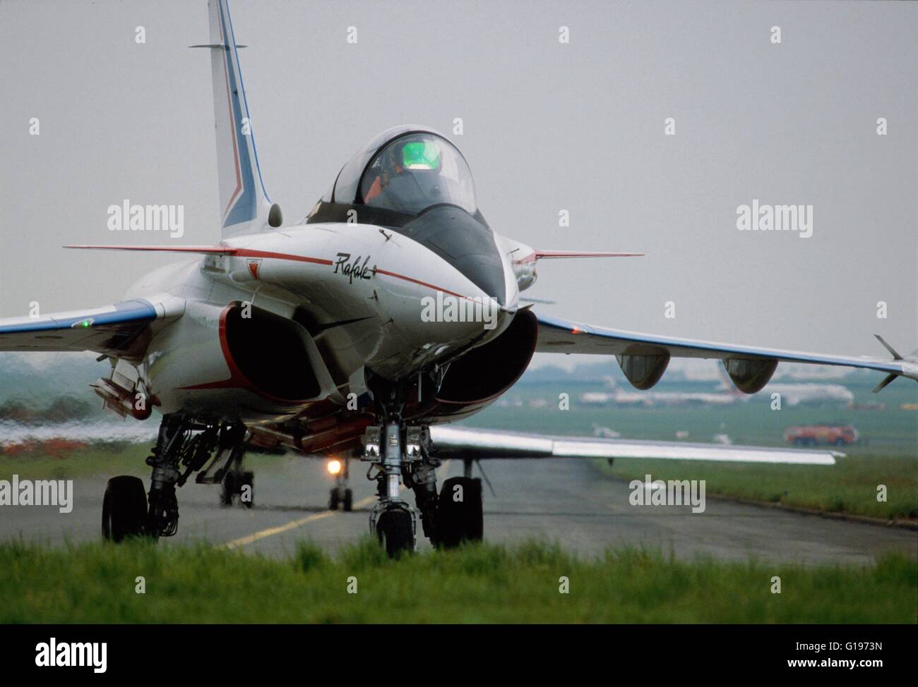 Francese Air Force (Armée de l'aria), il Rafale fighter aircraft Foto Stock