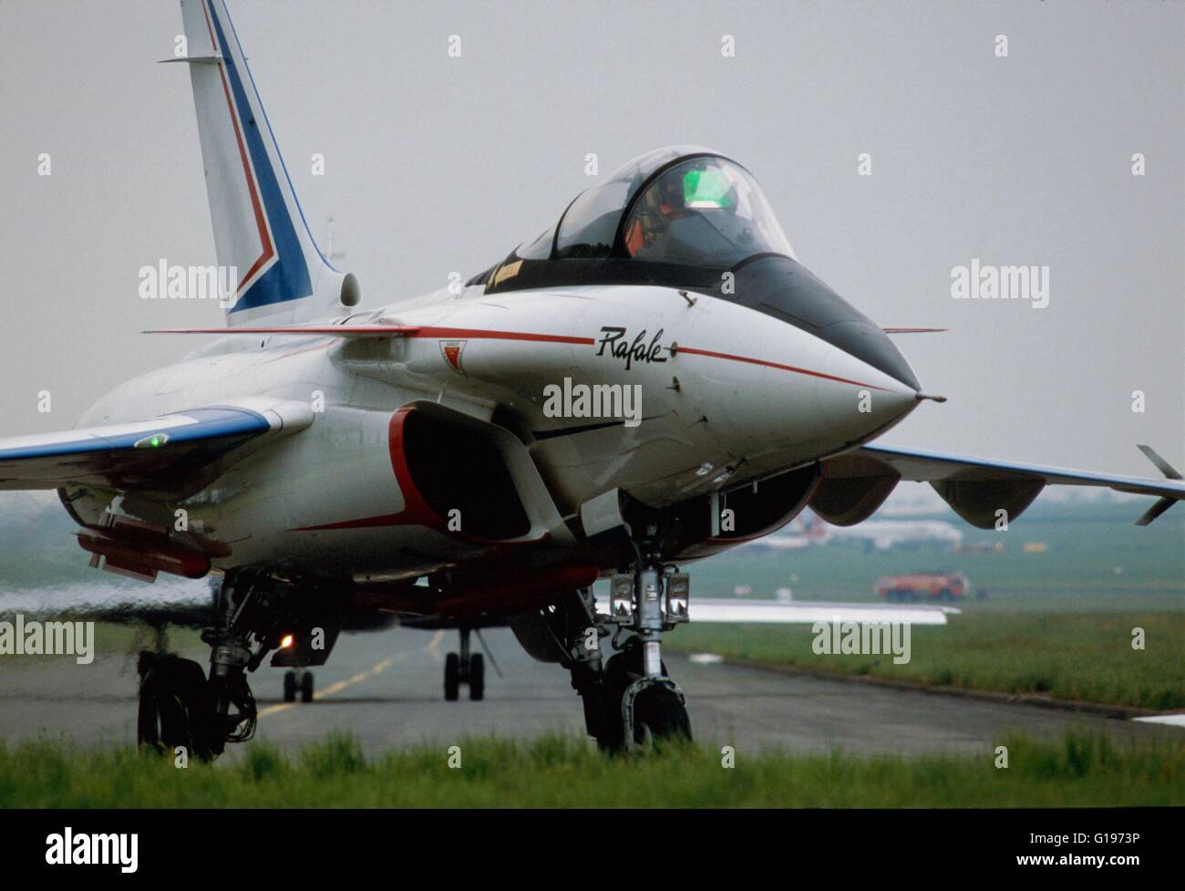 Francese Air Force (Armée de l'aria), il Rafale fighter aircraft Foto Stock