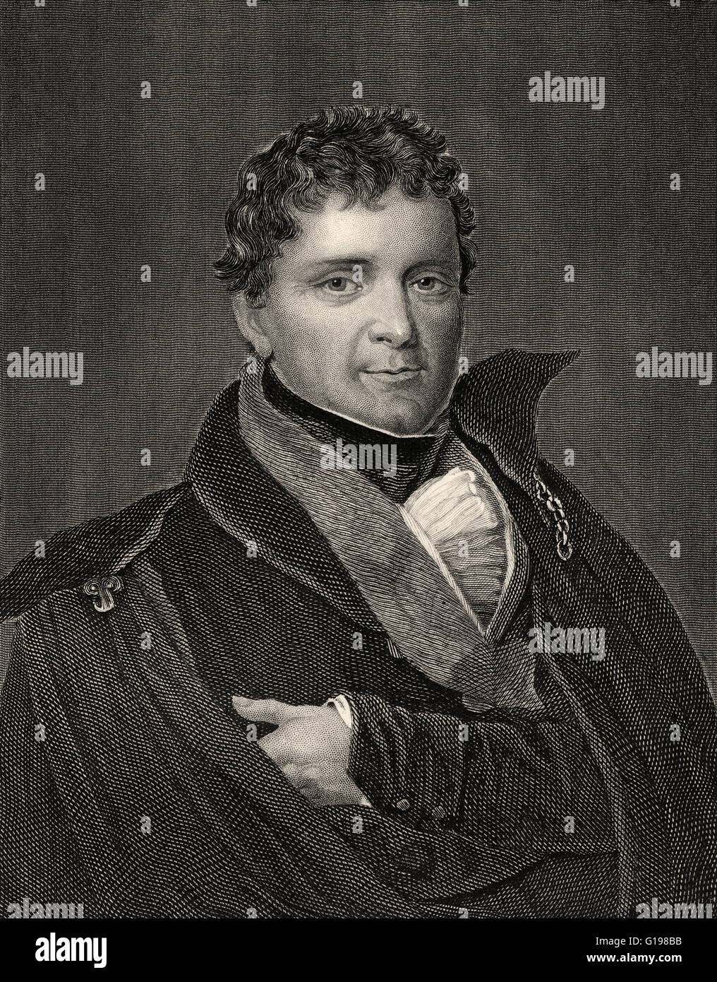 Di Daniel O'Connell o Dónall Ó Conaill, 1775 - 1847, un uomo politico irlandese Foto Stock