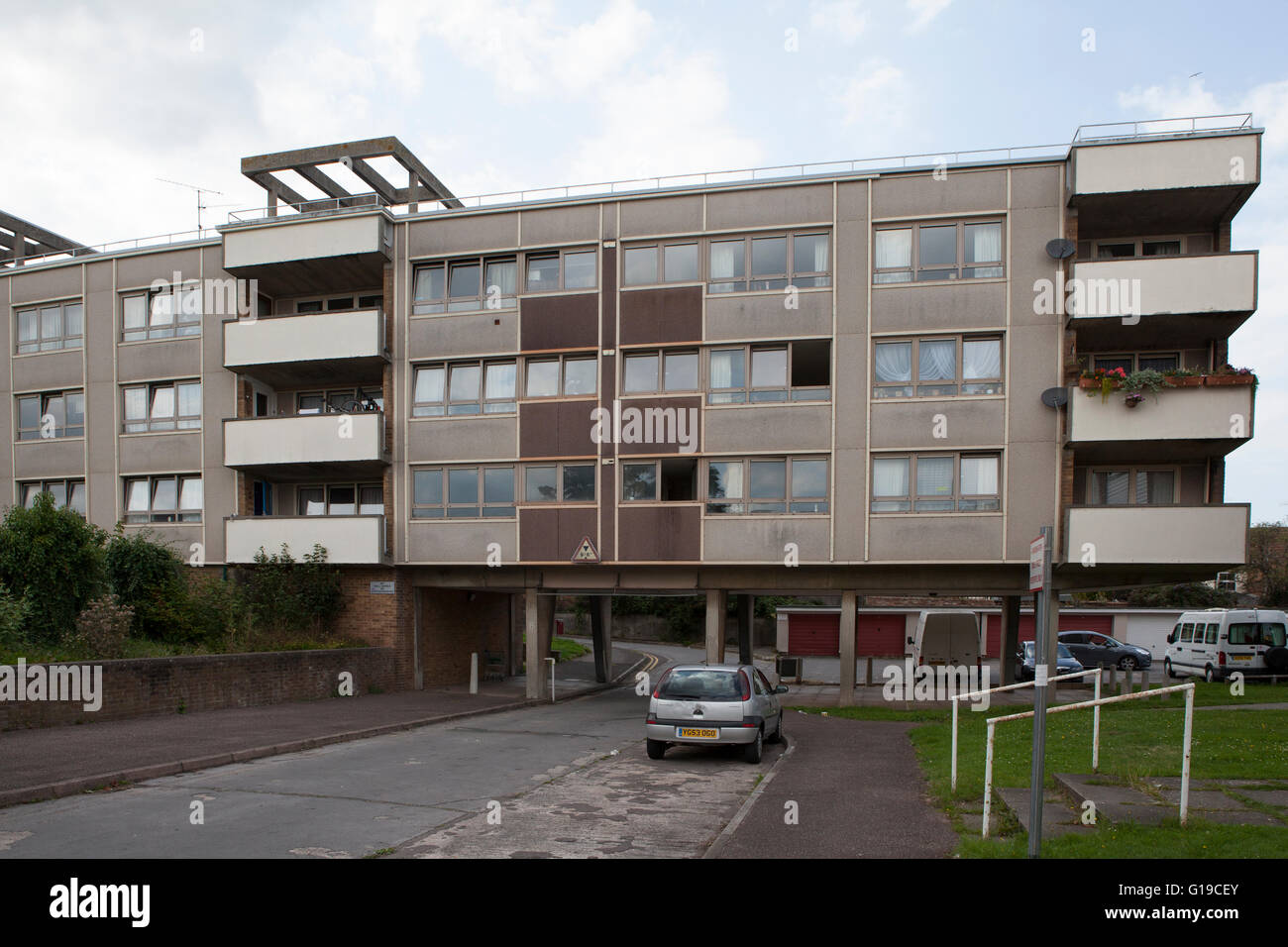 Architettura Post-War, Taunton Duke Street Foto Stock