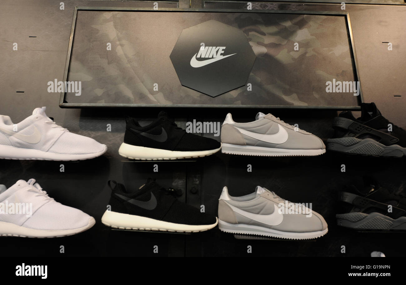 Nike,calzature, sport, REGNO UNITO Foto Stock