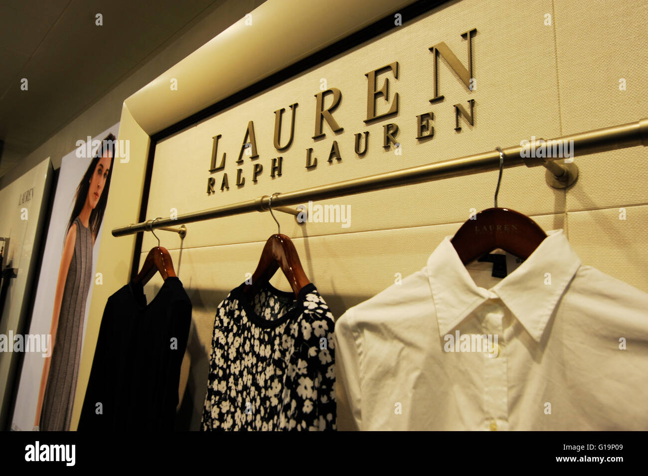 Abbigliamento, vestiti,abbigliamento,UK,Ralph Lauren Foto Stock