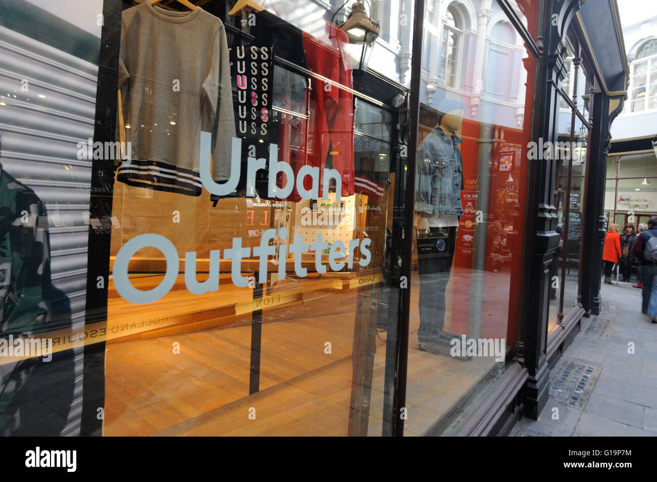 Urban Outfitters Store in Cardiff - Regno Unito Foto Stock