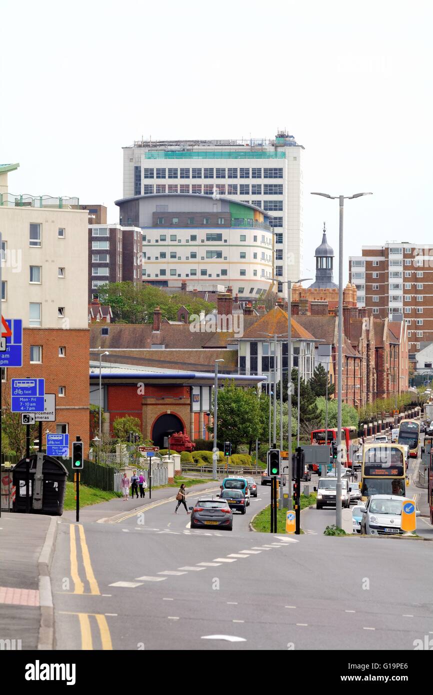 Il Royal Sussex County Hospital Brighton Regno Unito Foto Stock