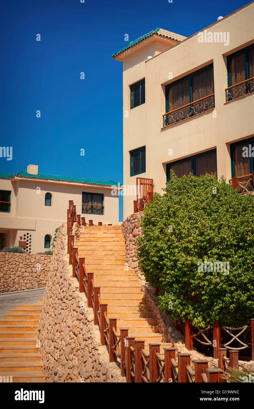 Hotel edificio, Sharm el Sheikh, Egitto Foto Stock