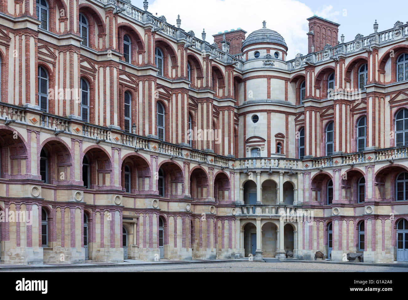 Castello, Saint-Germain-en-Laye, Francia, 2015 Foto Stock