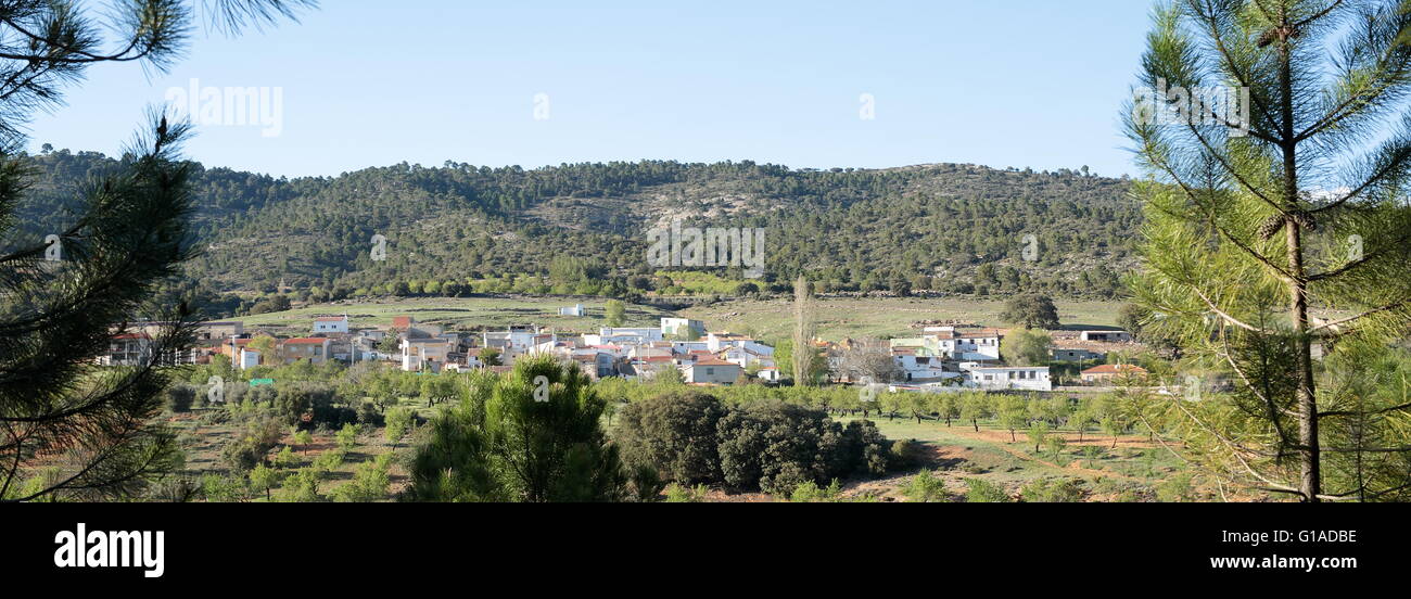 Ca-adas de Haches de arriba, Bogarra, Albacete, Spagna Foto Stock
