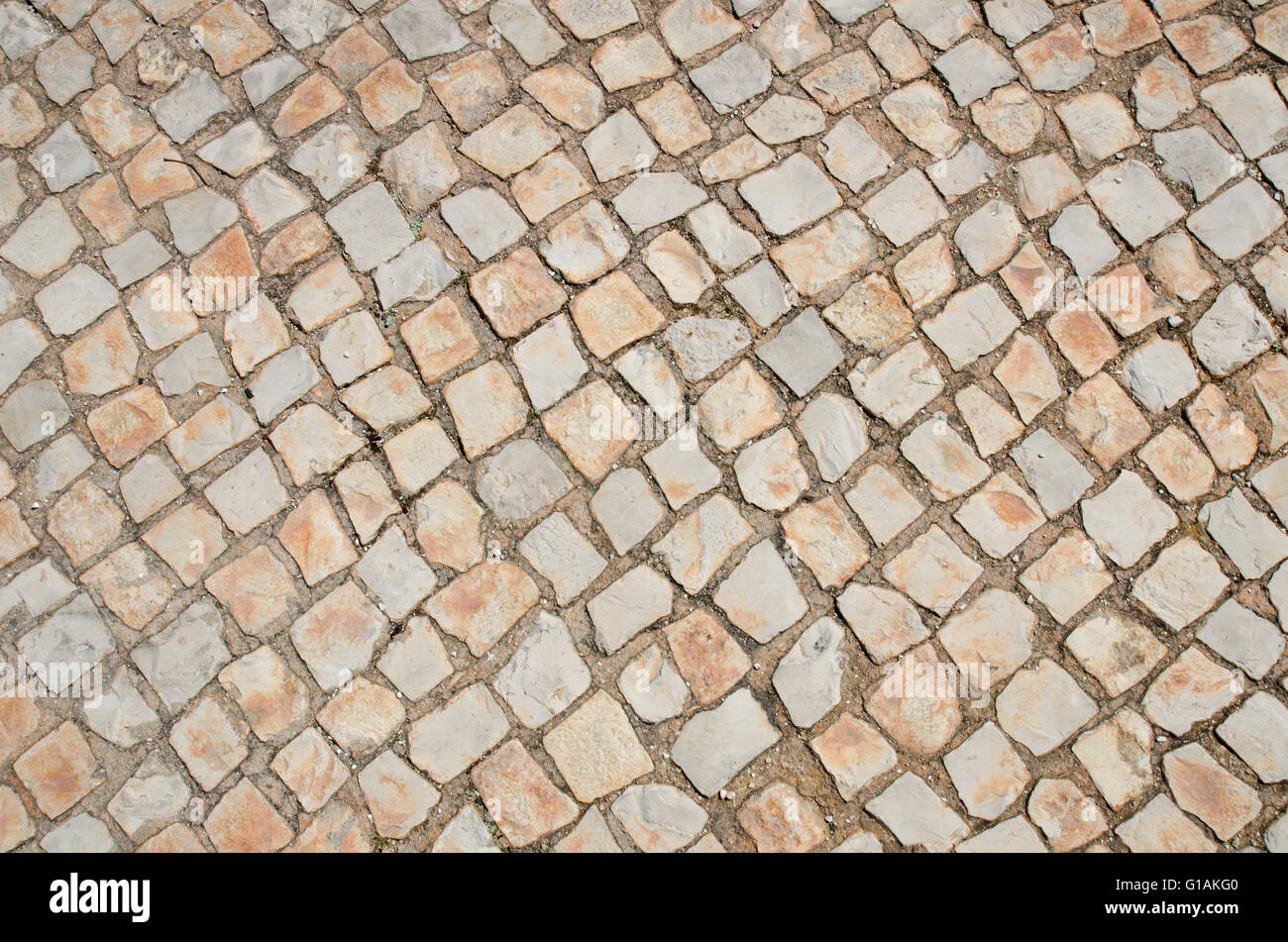 Sfondo della pavimentazione in pietra piastrelle Foto Stock