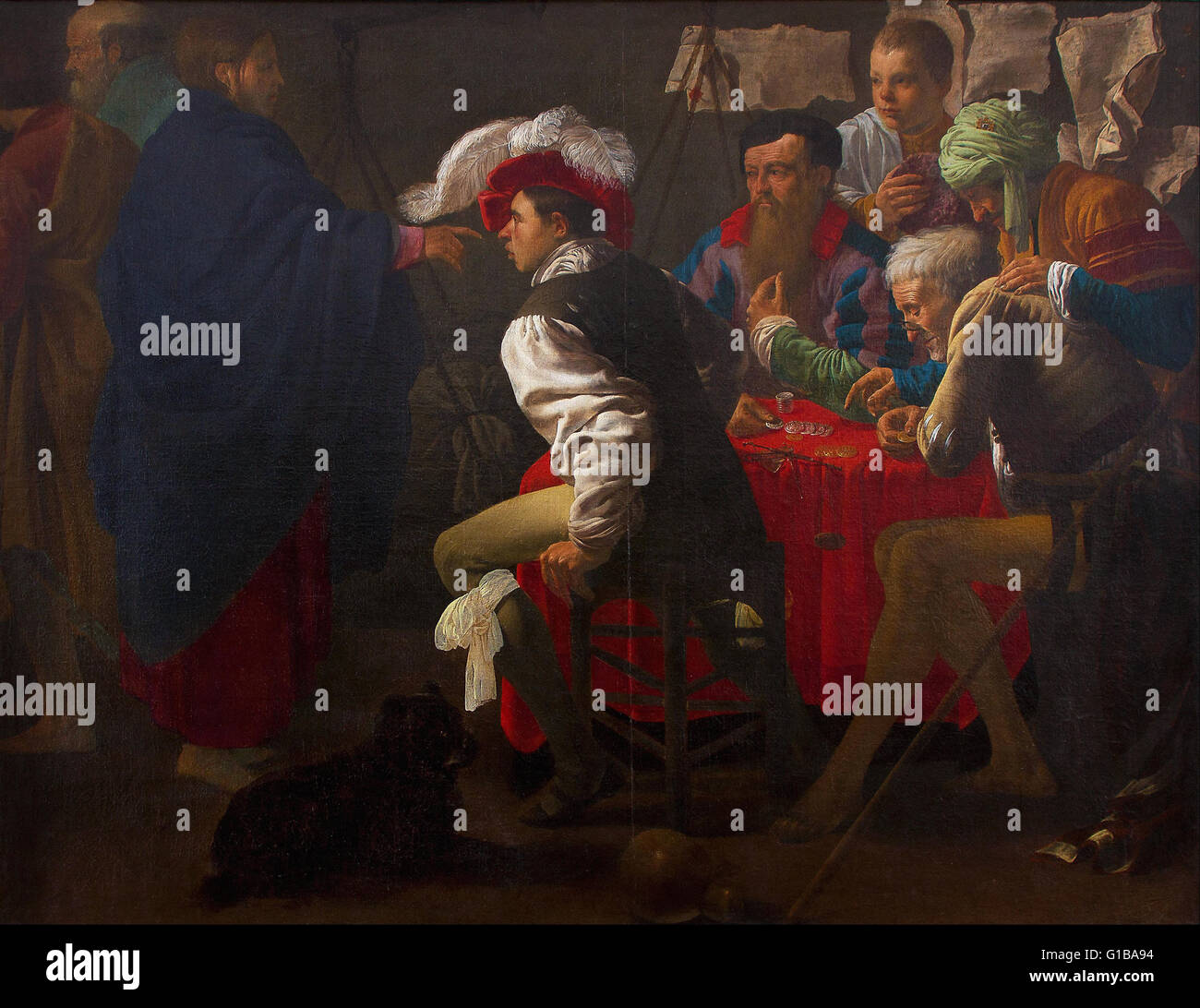 Hendrick ter Brugghen - La vocazione di san Matteo - MuMa Foto Stock