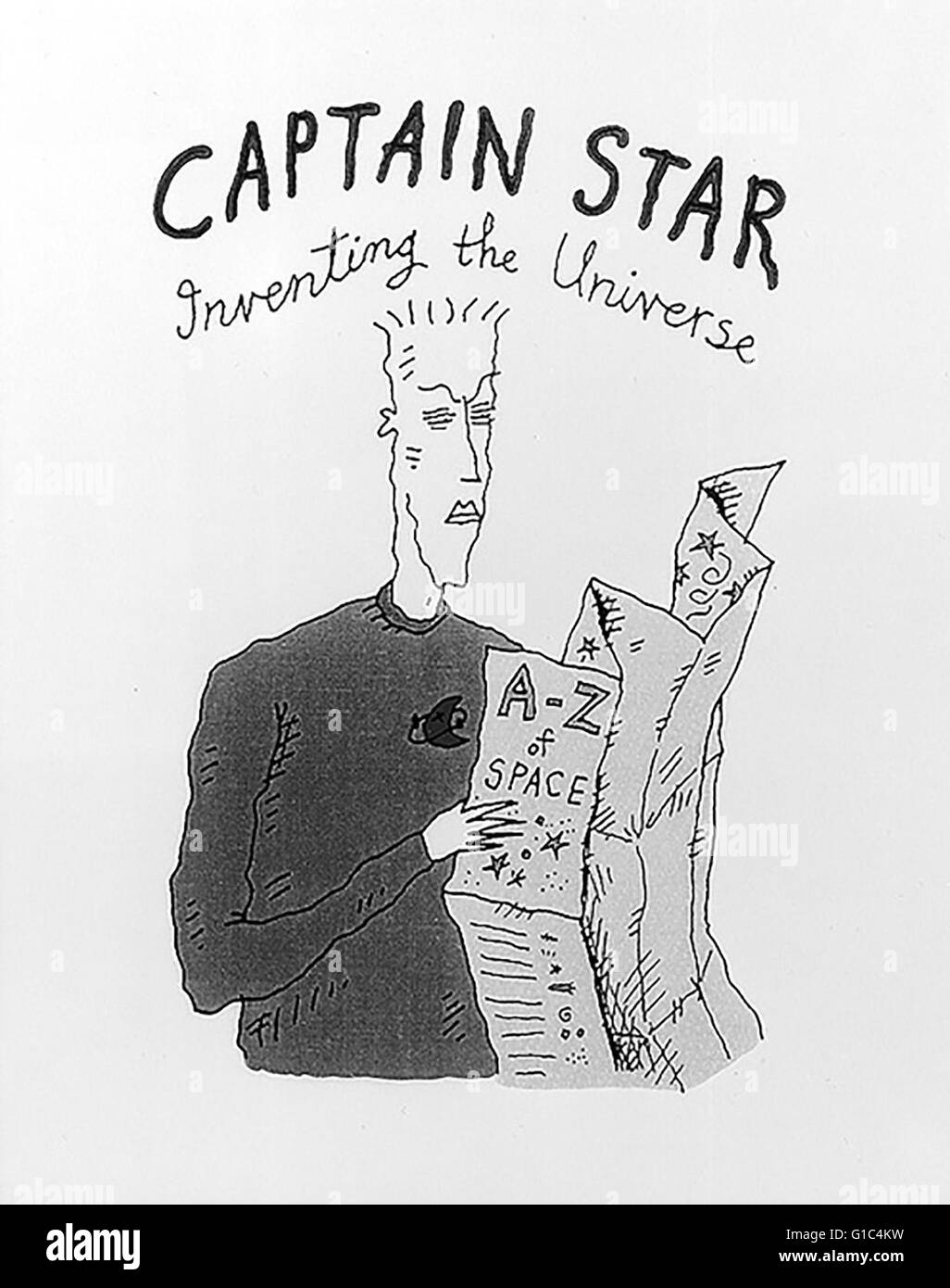 Il capitano Star (TV-Serie) / Comicfigur, Foto Stock