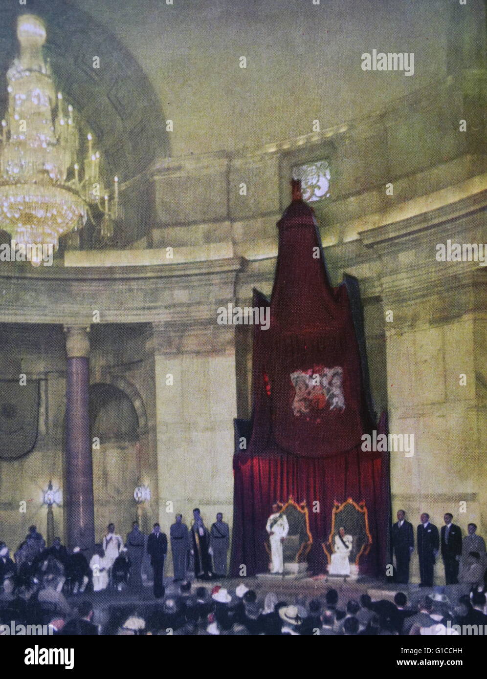 Viceré di India, Louis Mountbatten, primo Earl Mountbatten di Birmania 1900 - 1979 Foto Stock