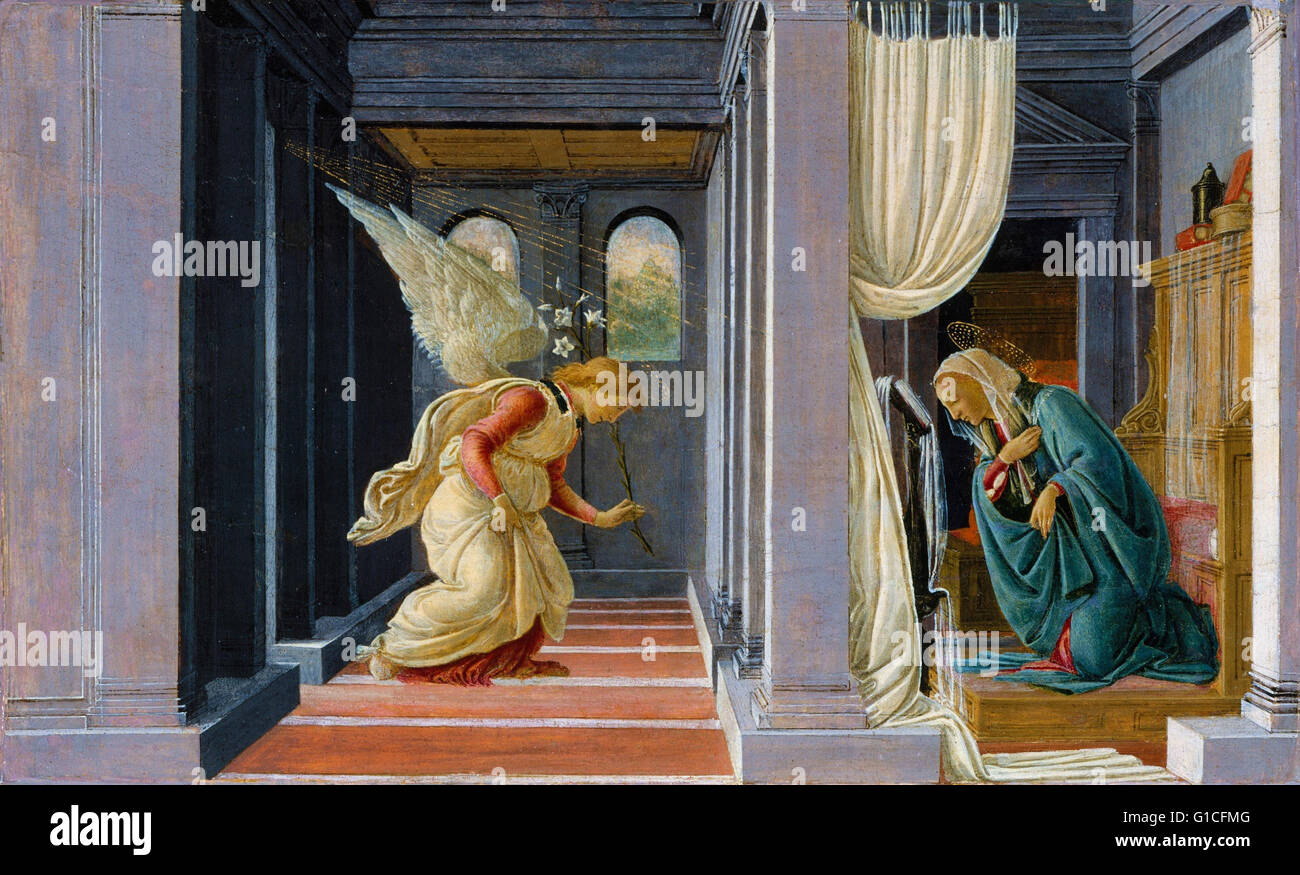 Annunciazione - il Metropolitan Museum of Art Foto Stock