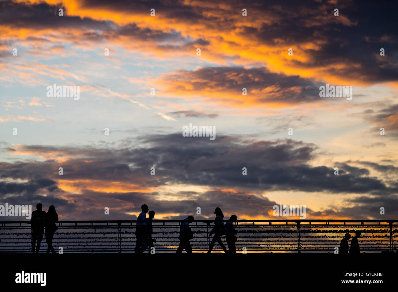 Parigi. Ponte. La Francia. Foto Stock