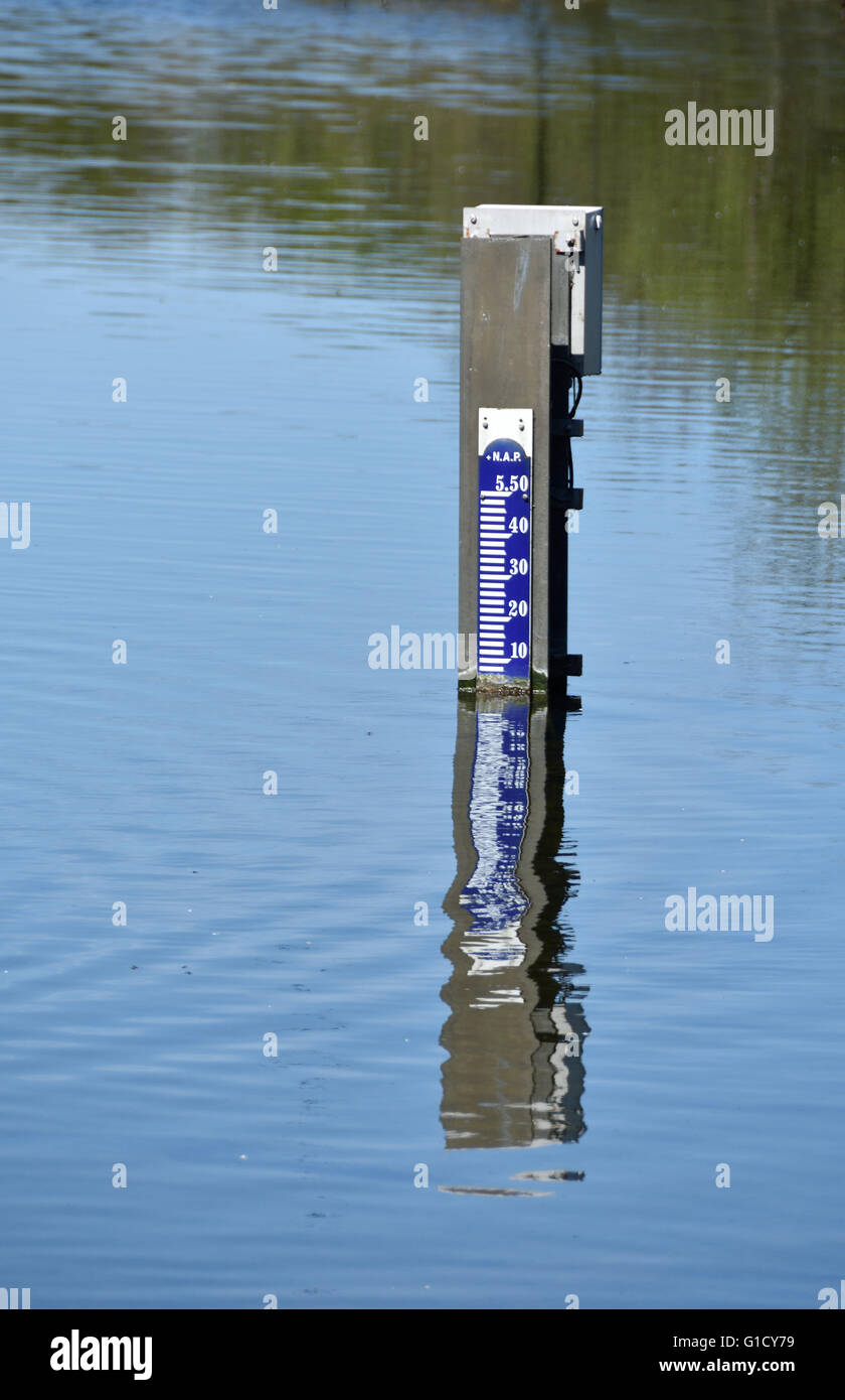 Il lago nelle dune tra L Aia (Scheveningen) - Wassenaar Paesi Bassi olandese mare dune di sabbia sulla spiaggia di difesa costiera Foto Stock