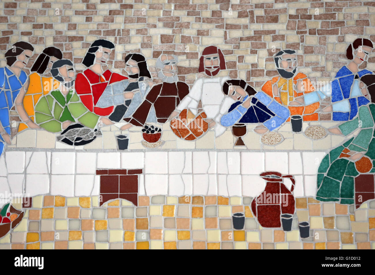 L Ultima Ingiuria A Gesu The last supper jesus immagini e fotografie stock ad alta risoluzione