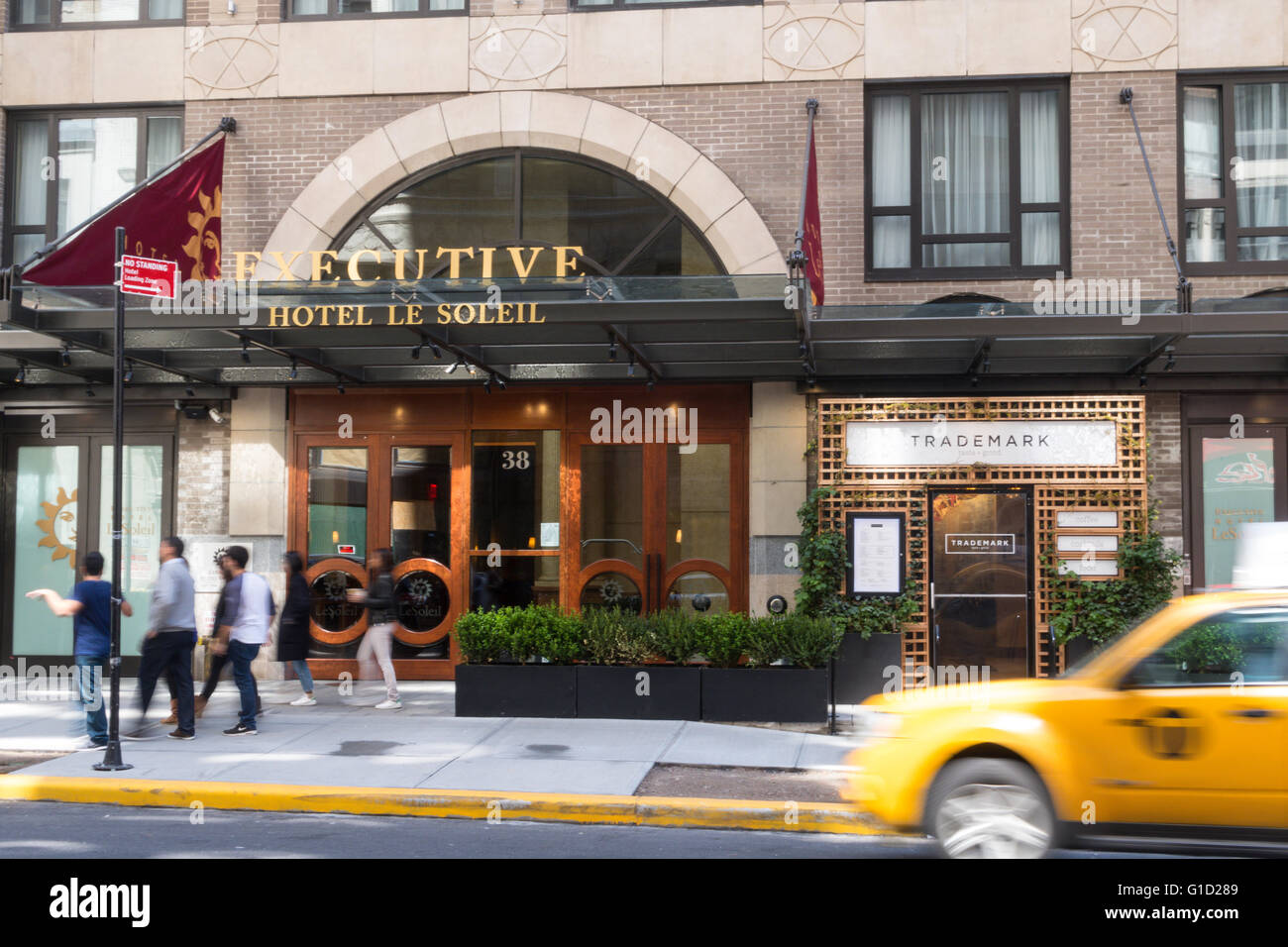 Executive Hotel Le Soleil, NYC Foto Stock