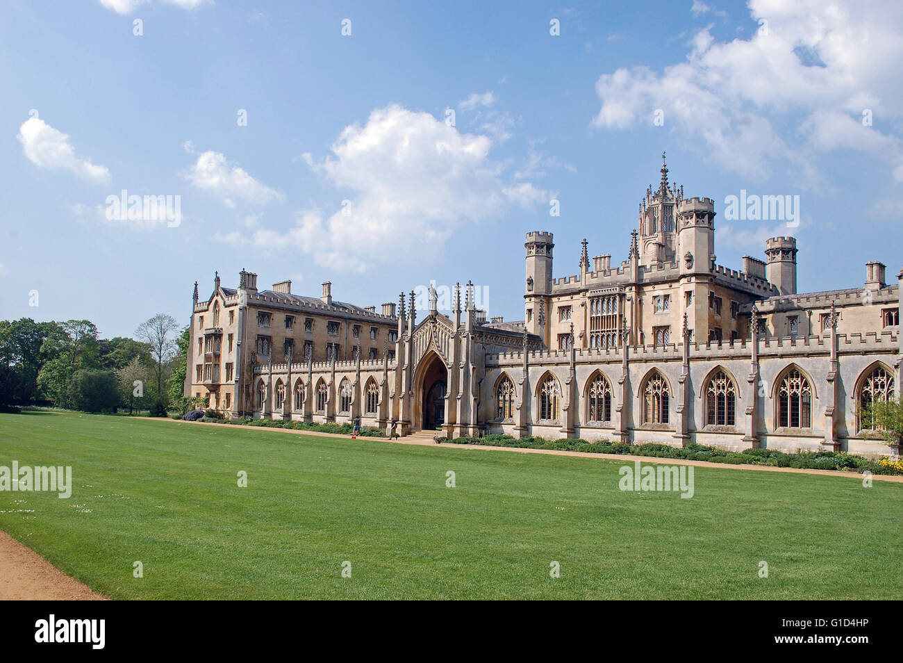 St John's College di Cambridge University Foto Stock