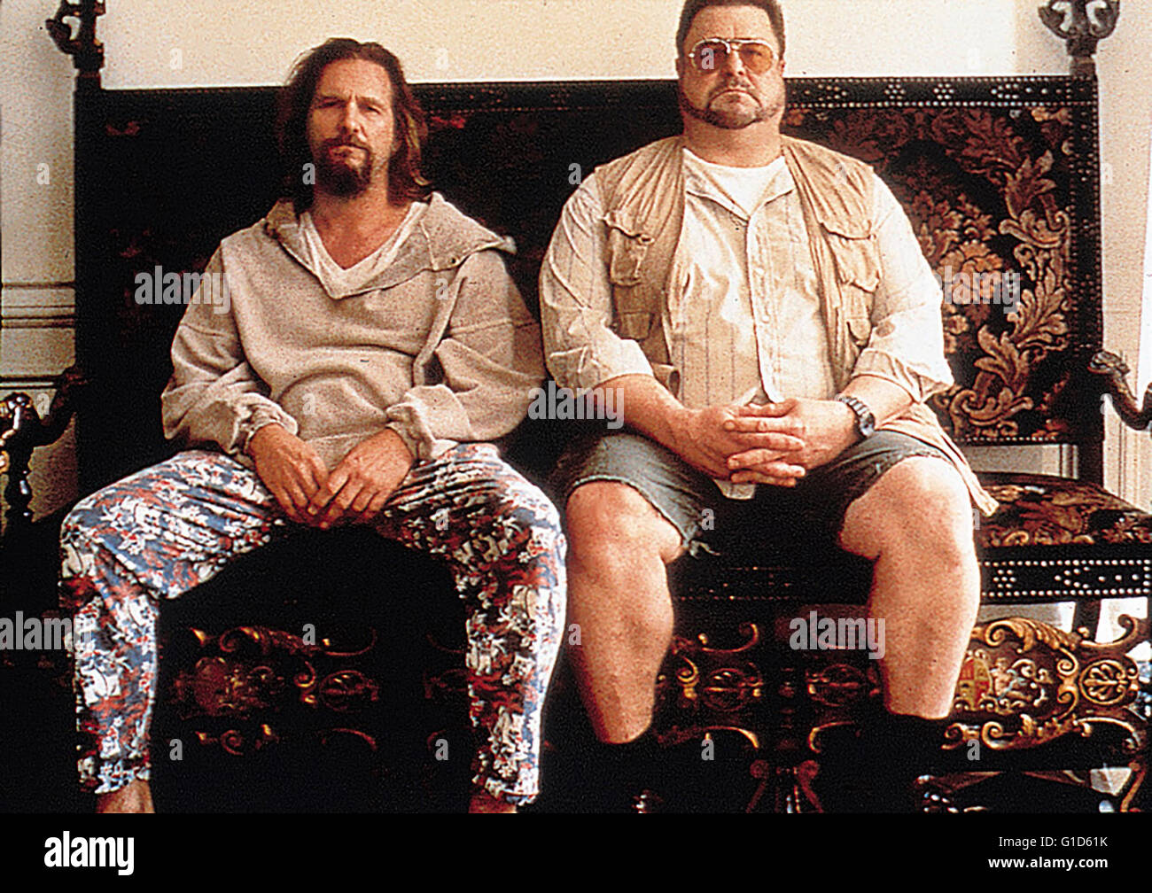 Grande Lebowski, / Jeff Bridges / John Goodman, Foto Stock