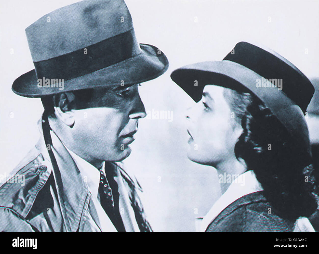 American Cinema : Hollywood und seine stelle / Humphrey Bogart / Ingrid Bergman, Foto Stock