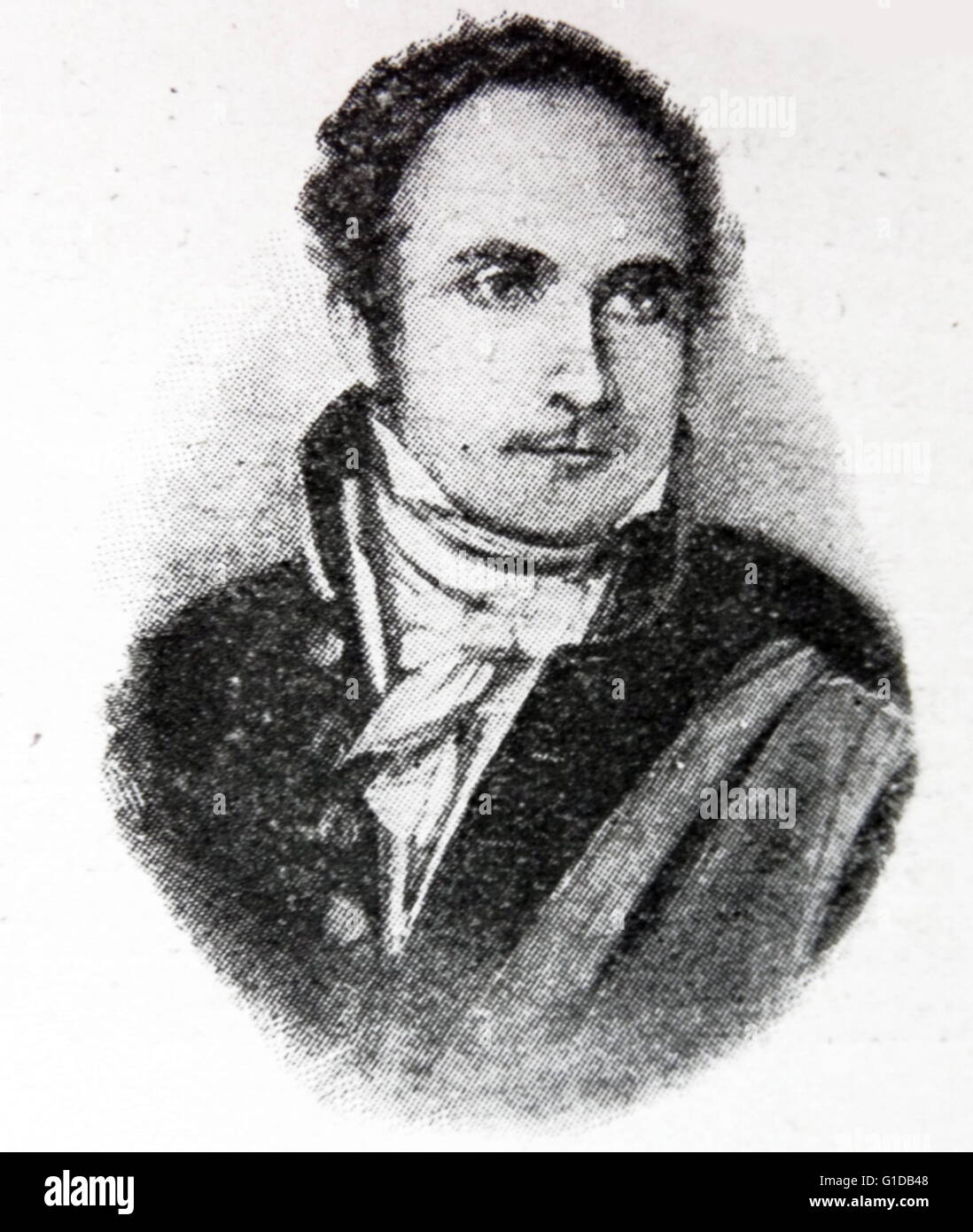 Casimir Perrier, uno dei leader della rivoluzione francese del 1830. Foto Stock