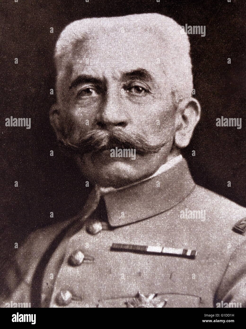 Louis Lyautey (17 novembre 1854 - 21 luglio 1934) è stato un generale dell esercito francese e amministratore coloniale. Dopo aver prestato servizio in Indocina e Madagascar, divenne il primo Resident-General francese in Marocco dal 1912 al 1925. Foto Stock