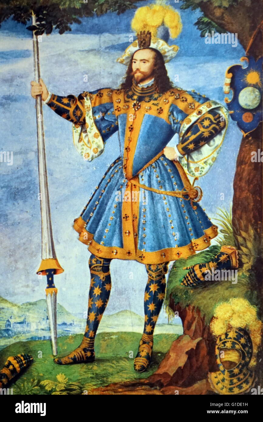 Ritratto del principe Guglielmo duca di Cumberland (1721-1765) ricordato per il suo ruolo nel mettere giù il giacobita aumento nella Battaglia di Culloden. Datata xviii secolo Foto Stock