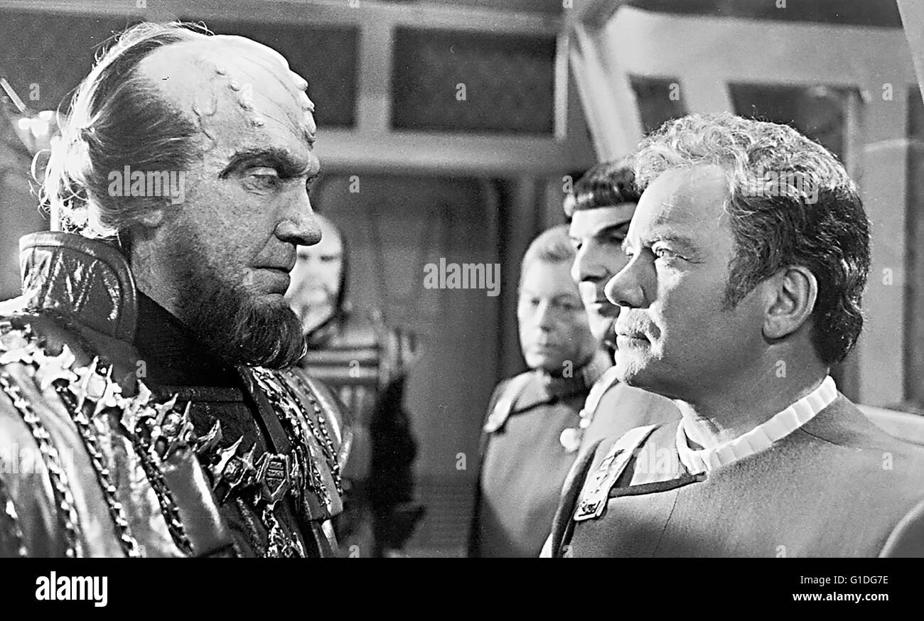 Star Trek - Das unentdeckte Land / David Warner / William Shatner, Foto Stock