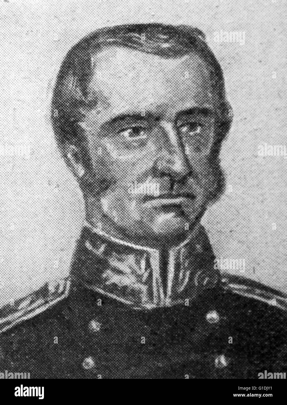Principali Sir George Gipps (1791 - 28 febbraio 1847) era governatore della colonia del Nuovo Galles del Sud, Australia, per otto anni, tra 1838 e 1846 Foto Stock