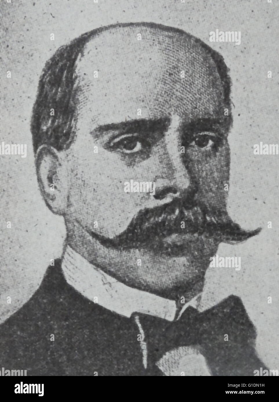 Ritratto di Emilio Castelar y Ripoll (1832-1899) uno spagnolo il candidato repubblicano, e un presidente della Prima Repubblica Spagnola. In data xx secolo Foto Stock