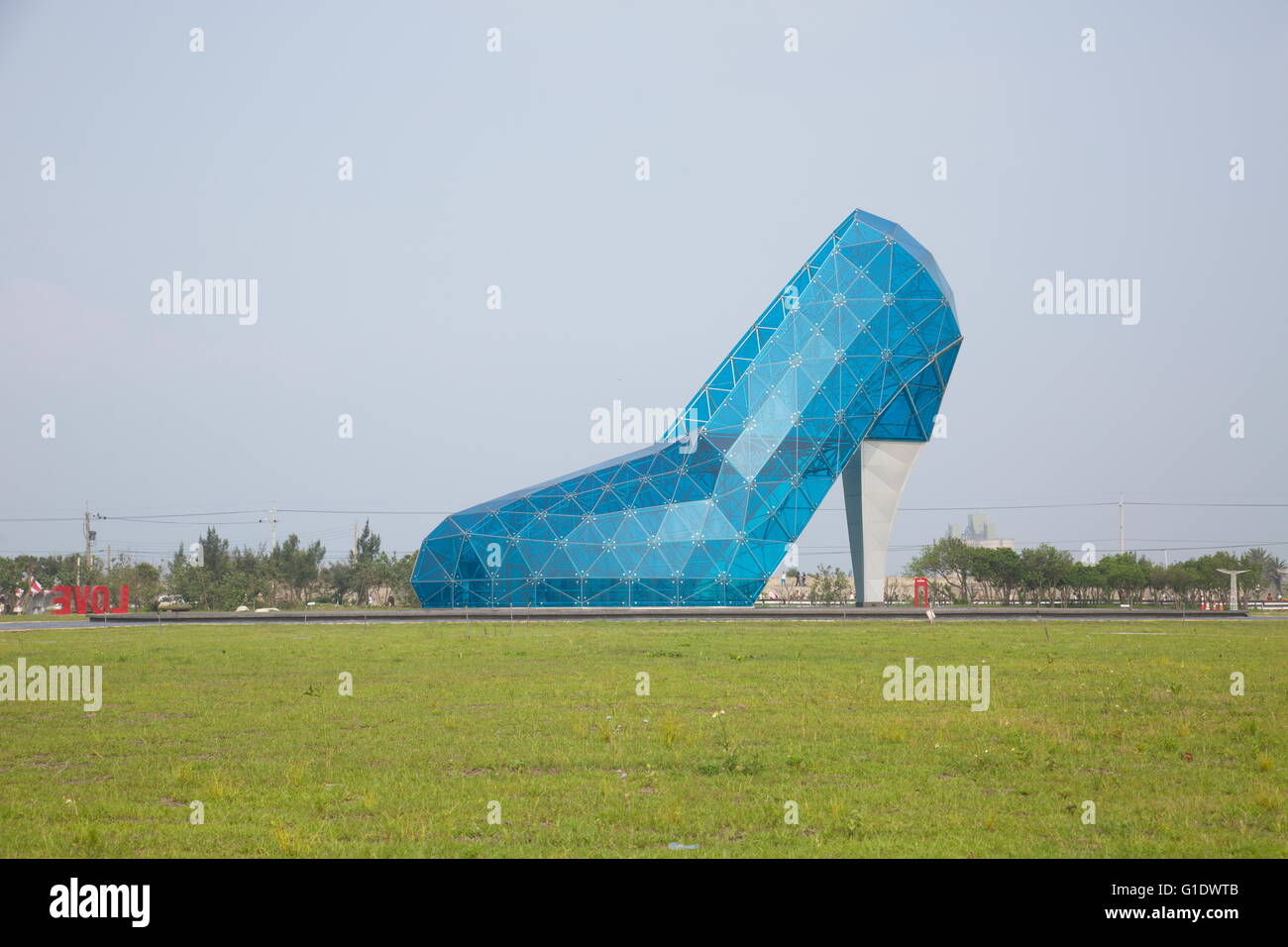 Tacco alto chiesa di nozze Foto Stock