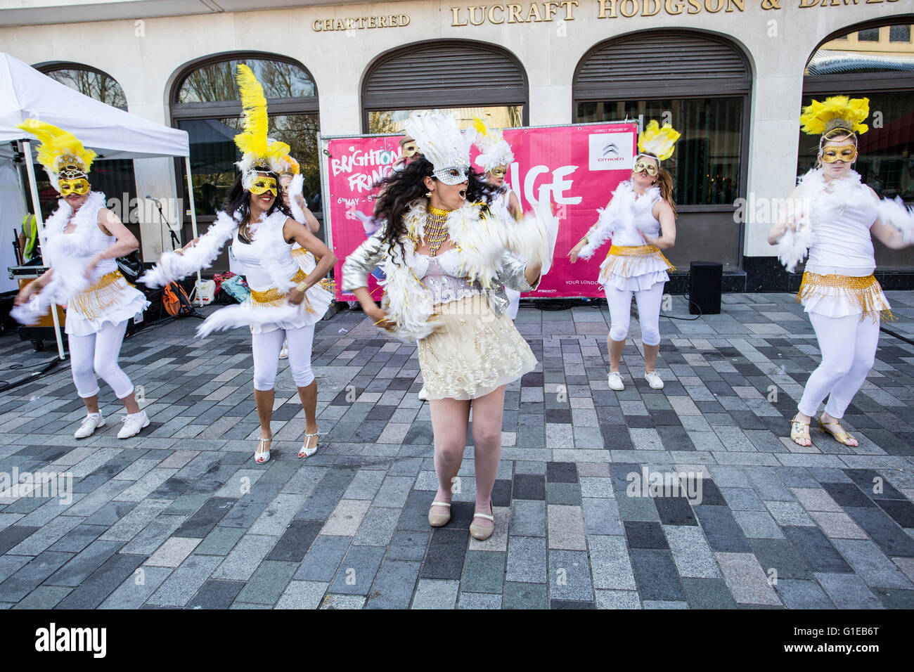 Città della frangia, Brighton Fringe 2016 Foto Stock